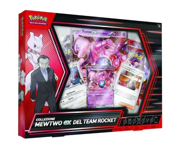Pokémon Collezione Mewtwo ex Team Rocket ITA - Pokémon Rivali Predestinati product image